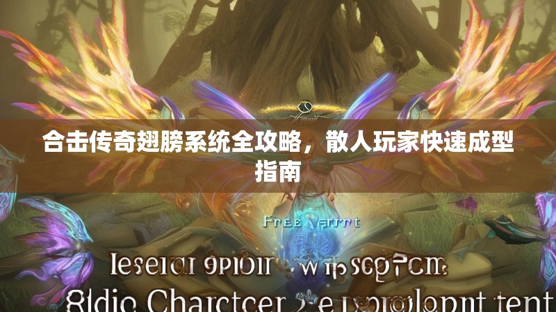 合击传奇翅膀系统全攻略，散人玩家快速成型指南