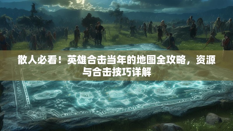 散人必看！英雄合击当年的地图全攻略，资源与合击技巧详解