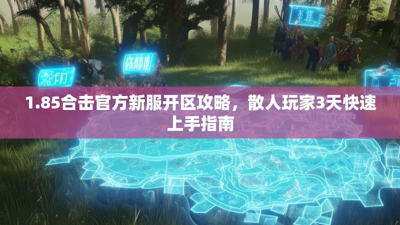 1.85合击官方新服开区攻略，散人玩家3天快速上手指南