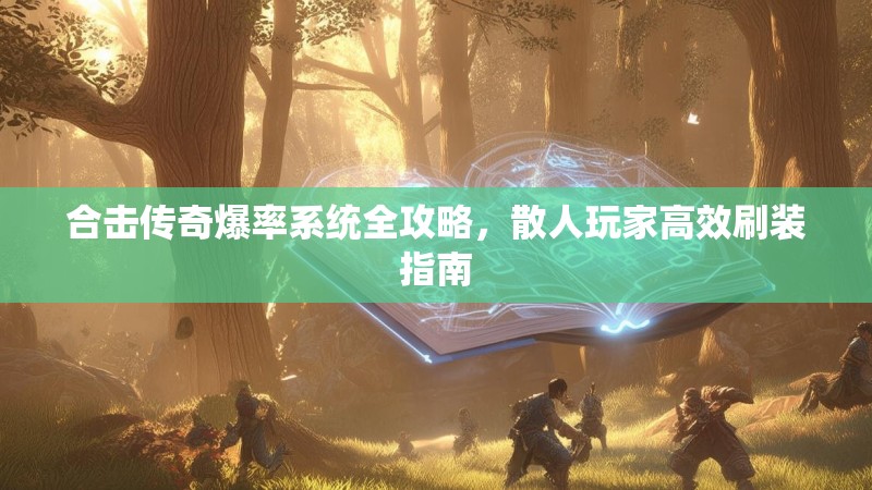 合击传奇爆率系统全攻略，散人玩家高效刷装指南