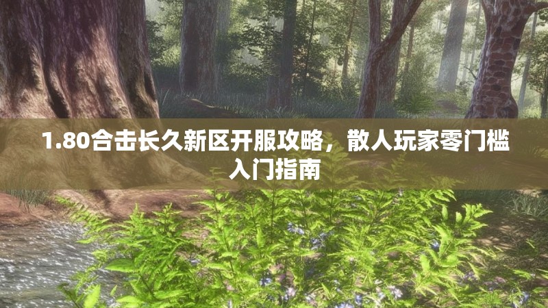 1.80合击长久新区开服攻略，散人玩家零门槛入门指南