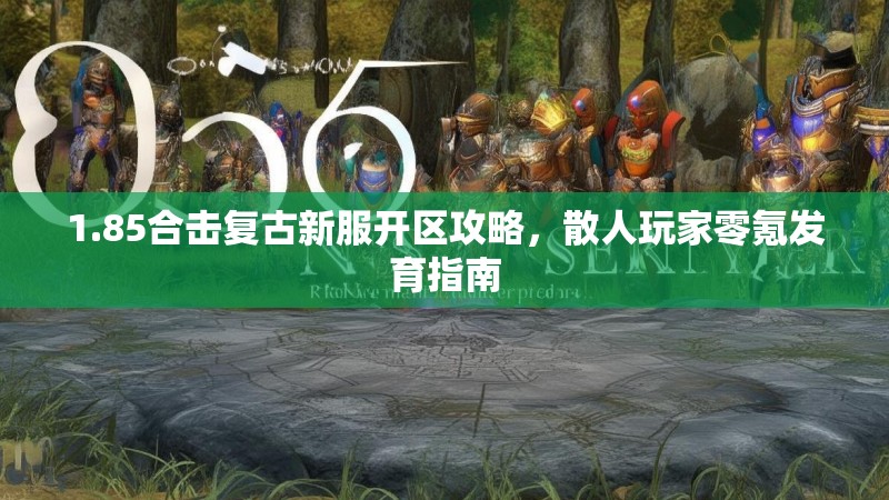 1.85合击复古新服开区攻略，散人玩家零氪发育指南