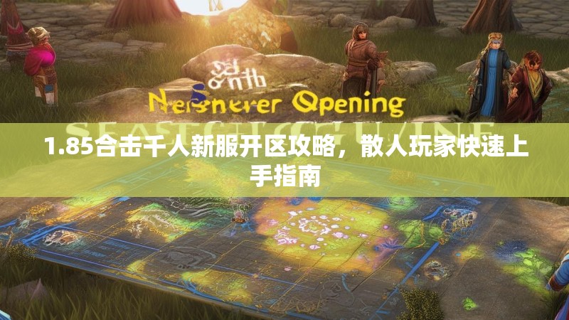 1.85合击千人新服开区攻略，散人玩家快速上手指南