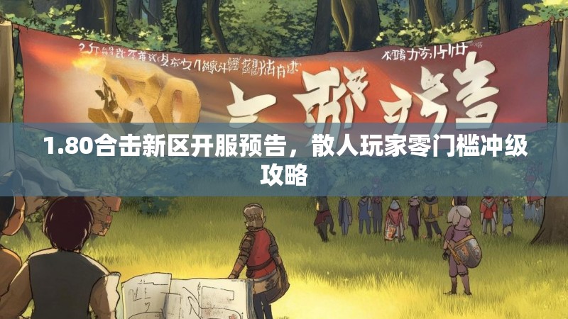 1.80合击新区开服预告，散人玩家零门槛冲级攻略