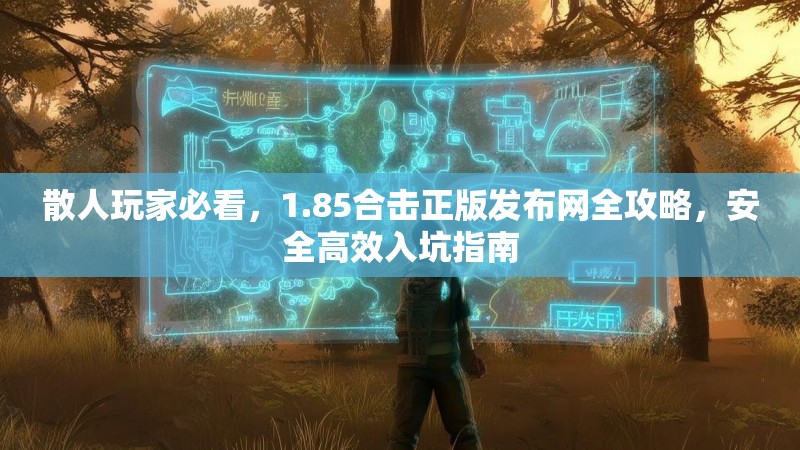 散人玩家必看，1.85合击正版发布网全攻略，安全高效入坑指南