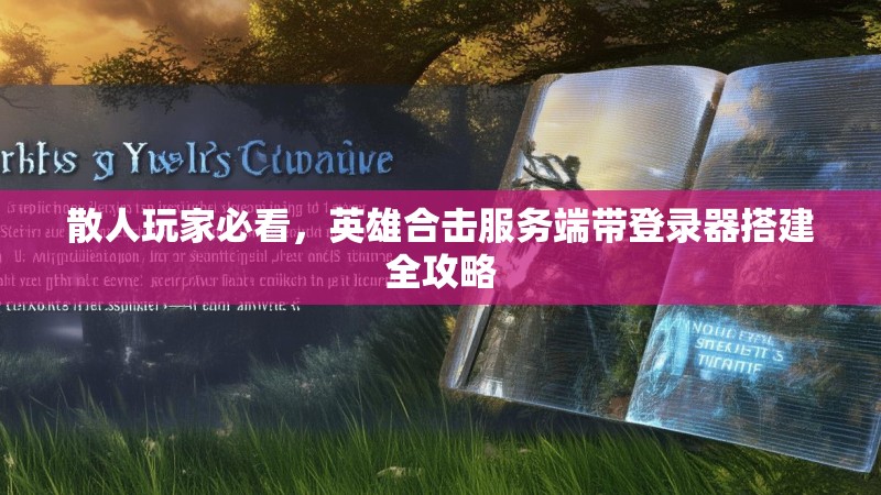 散人玩家必看，英雄合击服务端带登录器搭建全攻略