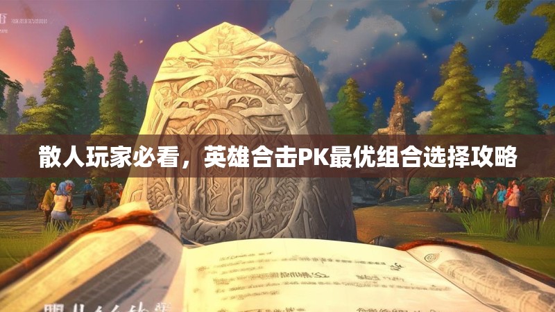 散人玩家必看，英雄合击PK最优组合选择攻略