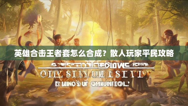 英雄合击王者套怎么合成？散人玩家平民攻略