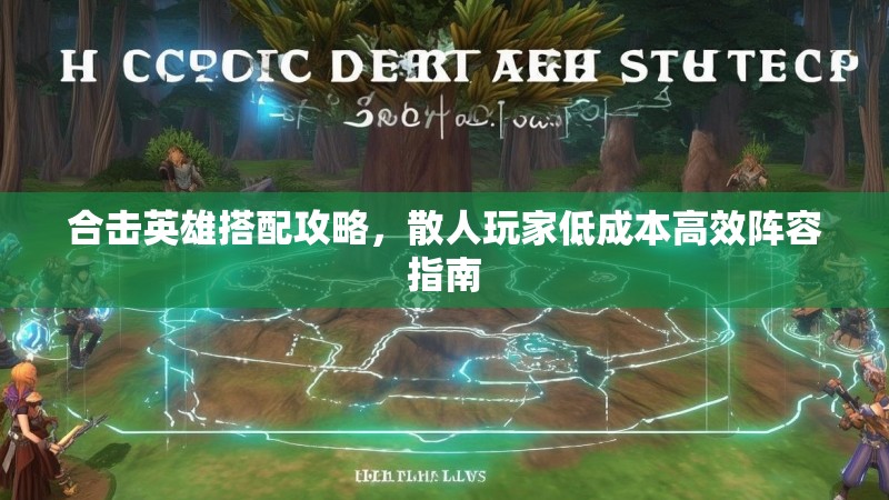 合击英雄搭配攻略，散人玩家低成本高效阵容指南