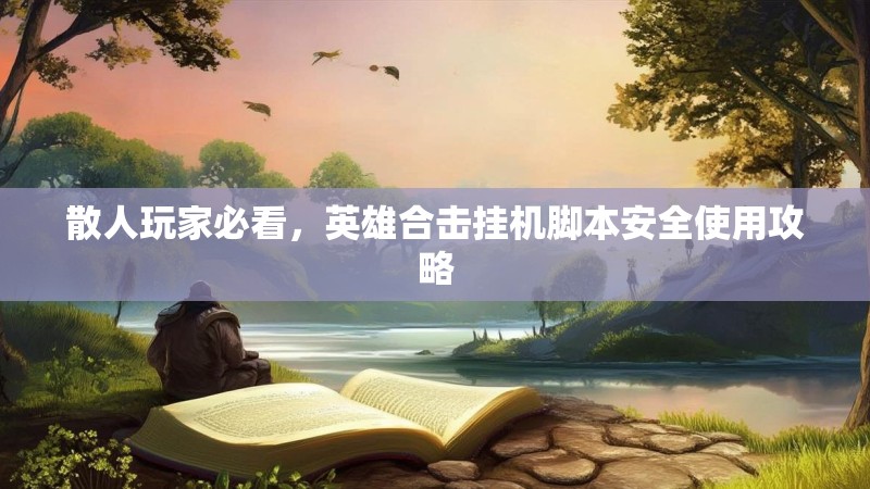 散人玩家必看，英雄合击挂机脚本安全使用攻略