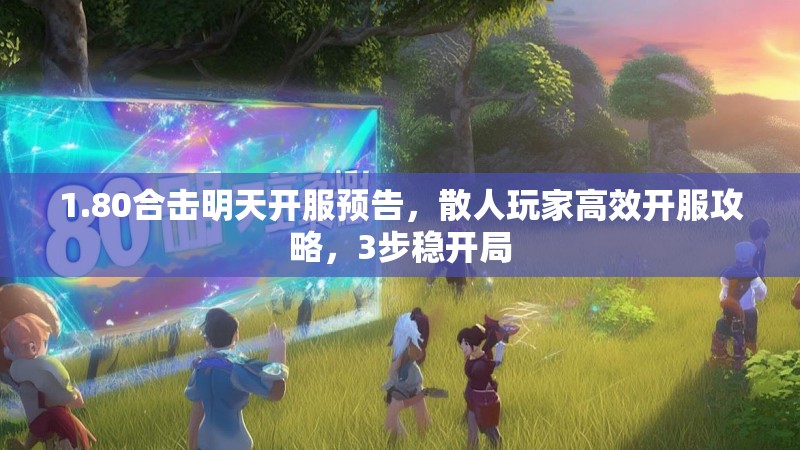 1.80合击明天开服预告，散人玩家高效开服攻略，3步稳开局