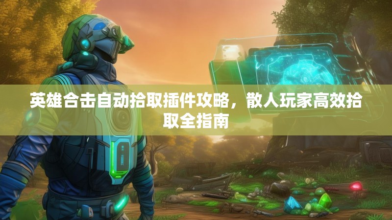 英雄合击自动拾取插件攻略，散人玩家高效拾取全指南