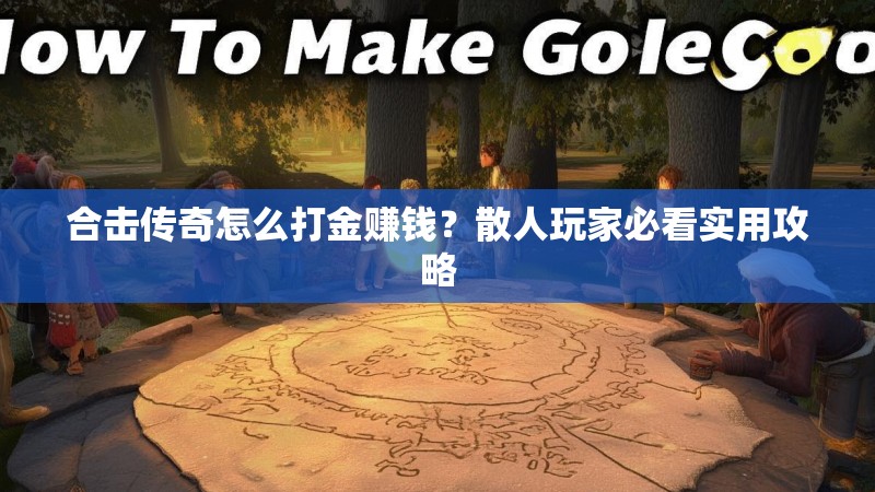 合击传奇怎么打金赚钱？散人玩家必看实用攻略