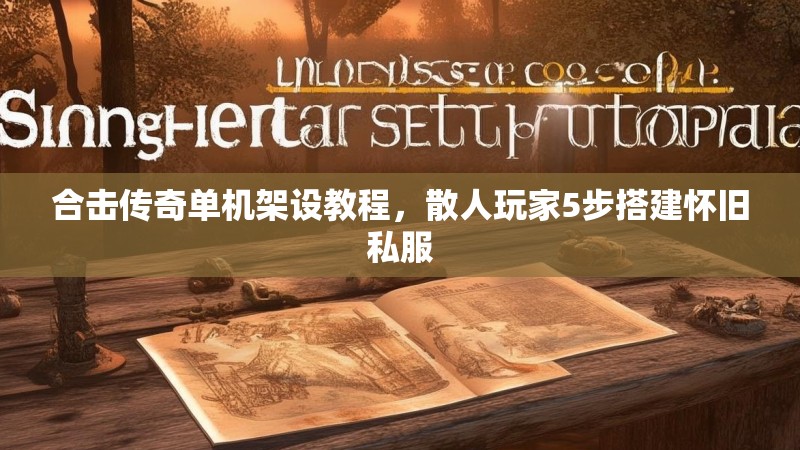 合击传奇单机架设教程，散人玩家5步搭建怀旧私服