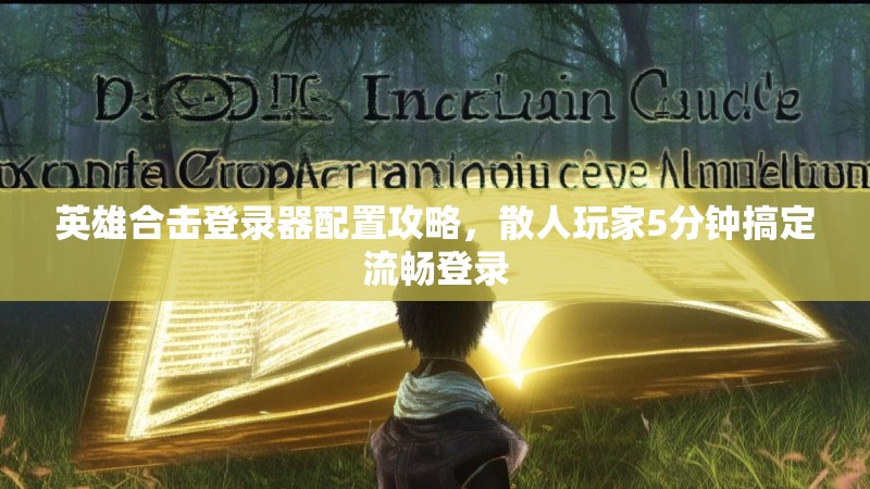 英雄合击登录器配置攻略，散人玩家5分钟搞定流畅登录