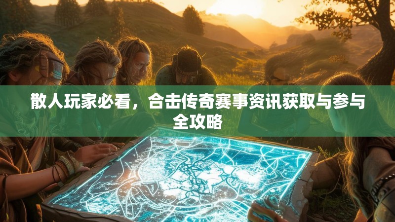 散人玩家必看，合击传奇赛事资讯获取与参与全攻略