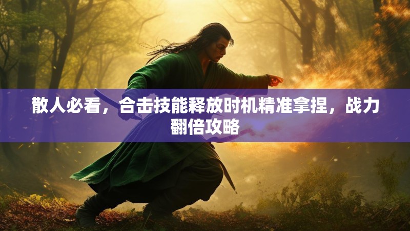 散人必看，合击技能释放时机精准拿捏，战力翻倍攻略