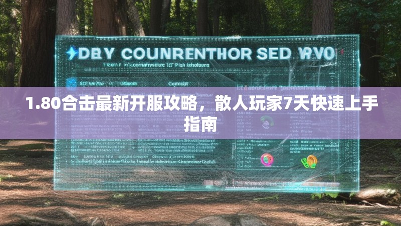 1.80合击最新开服攻略，散人玩家7天快速上手指南