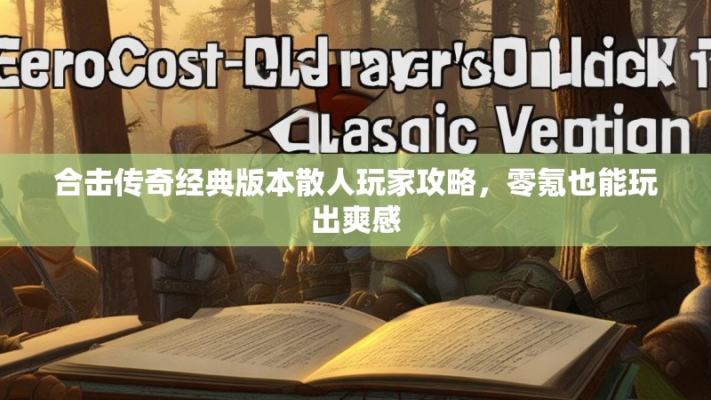 合击传奇经典版本散人玩家攻略，零氪也能玩出爽感