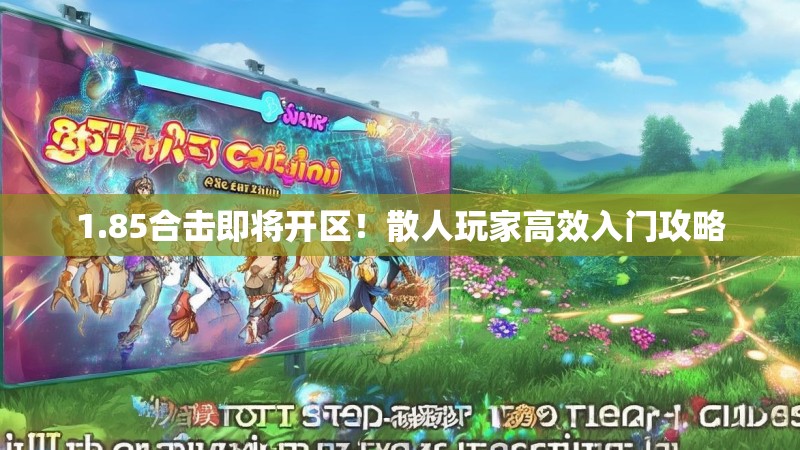 1.85合击即将开区！散人玩家高效入门攻略