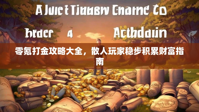零氪打金攻略大全，散人玩家稳步积累财富指南