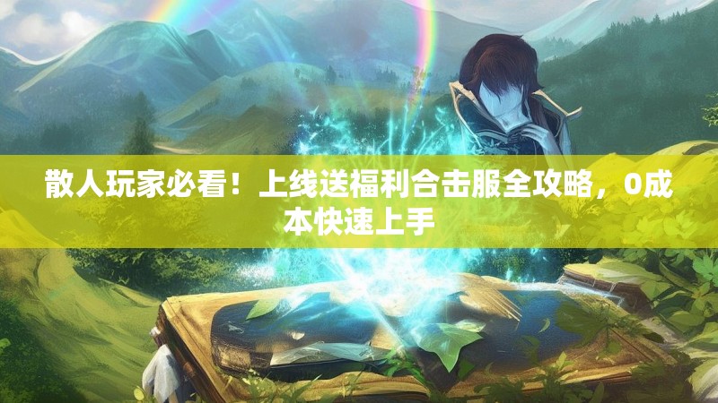 散人玩家必看！上线送福利合击服全攻略，0成本快速上手