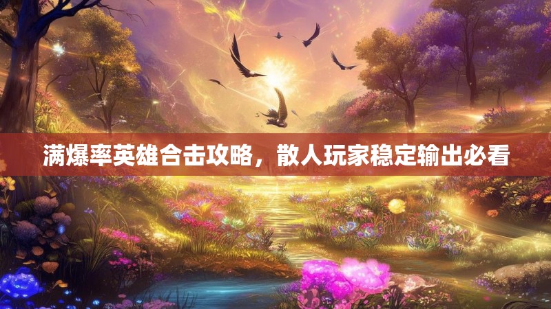 满爆率英雄合击攻略，散人玩家稳定输出必看