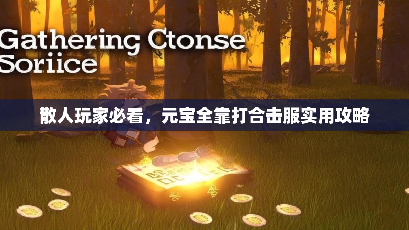 散人玩家必看，元宝全靠打合击服实用攻略