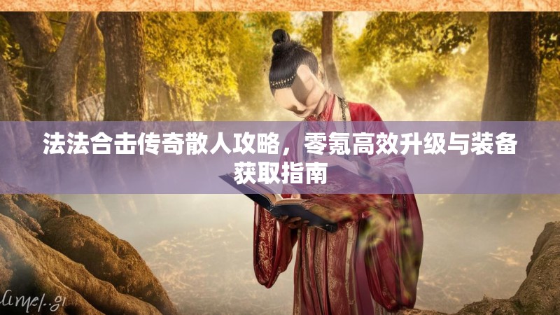 法法合击传奇散人攻略，零氪高效升级与装备获取指南