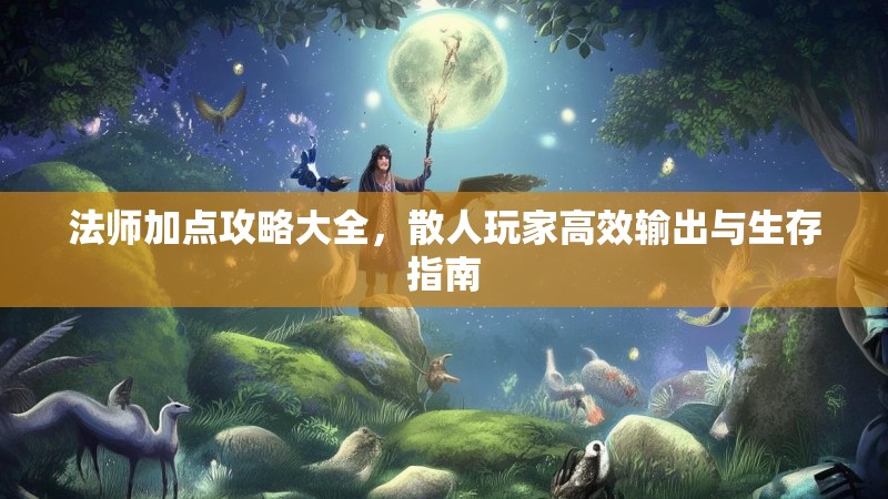 法师加点攻略大全，散人玩家高效输出与生存指南