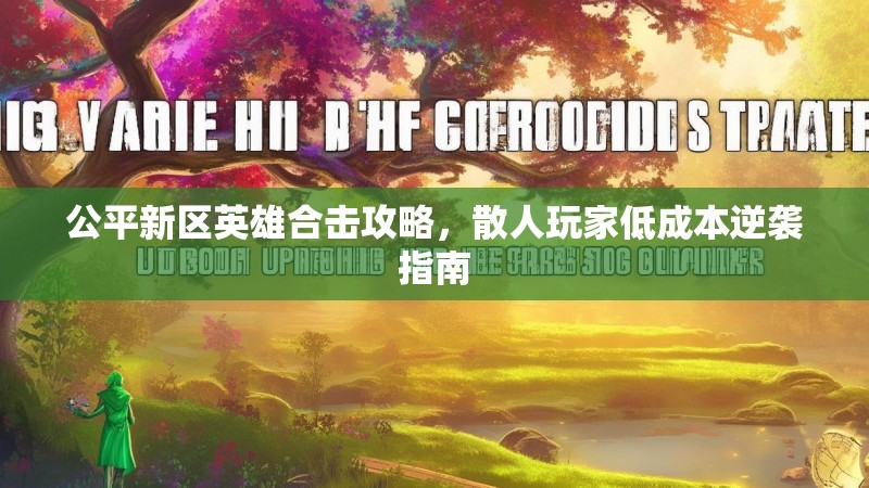 公平新区英雄合击攻略，散人玩家低成本逆袭指南