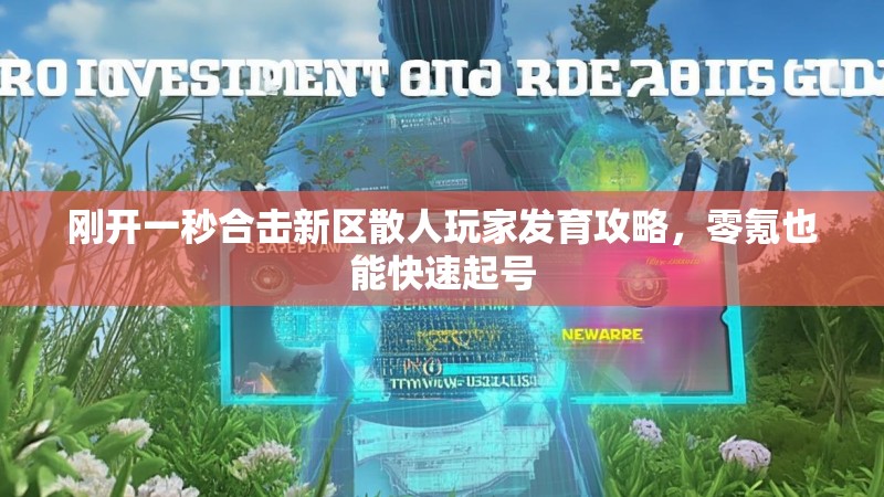 刚开一秒合击新区散人玩家发育攻略，零氪也能快速起号