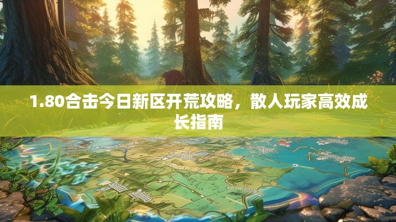 1.80合击今日新区开荒攻略，散人玩家高效成长指南