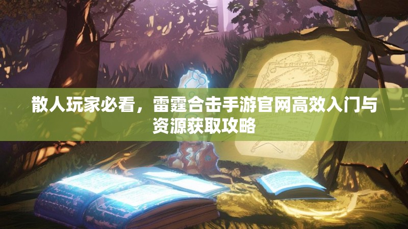 散人玩家必看，雷霆合击手游官网高效入门与资源获取攻略