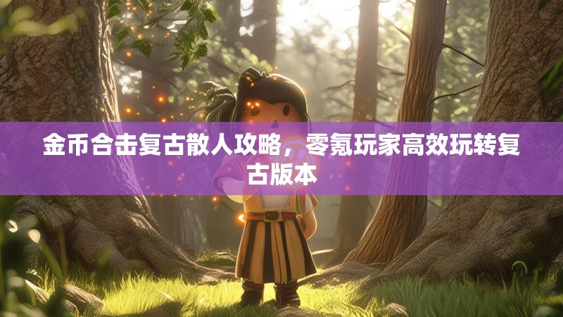 金币合击复古散人攻略，零氪玩家高效玩转复古版本