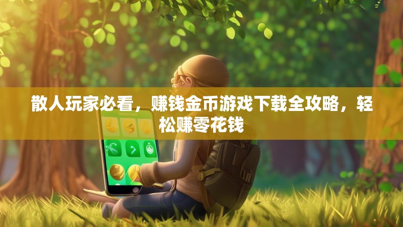 散人玩家必看，赚钱金币游戏下载全攻略，轻松赚零花钱