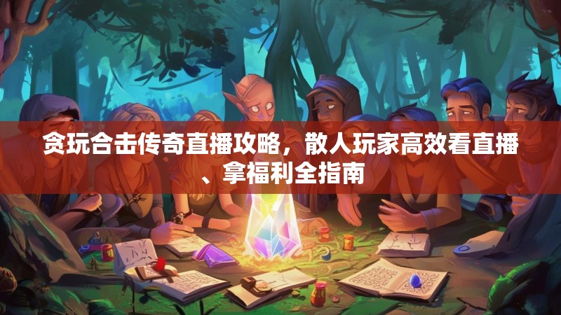 贪玩合击传奇直播攻略，散人玩家高效看直播、拿福利全指南