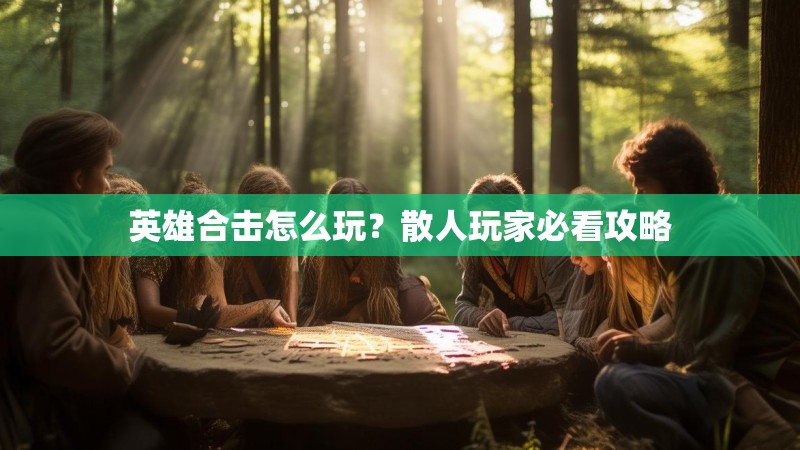 英雄合击怎么玩？散人玩家必看攻略