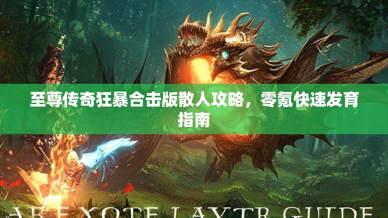 至尊传奇狂暴合击版散人攻略，零氪快速发育指南