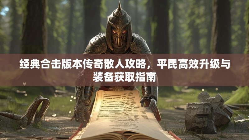经典合击版本传奇散人攻略，平民高效升级与装备获取指南