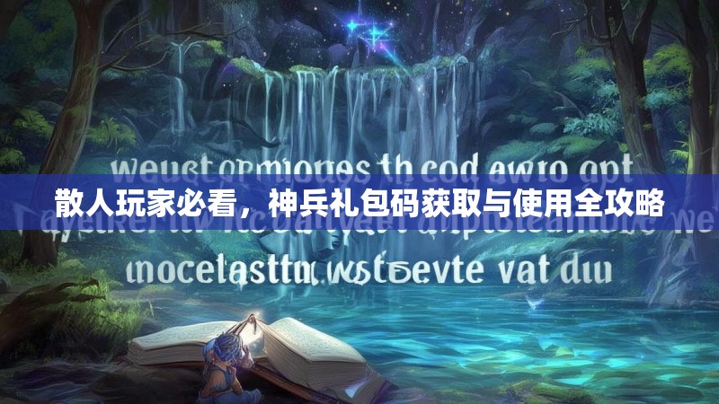 散人玩家必看，神兵礼包码获取与使用全攻略