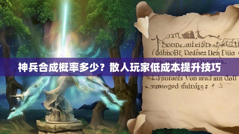 神兵合成概率多少？散人玩家低成本提升技巧