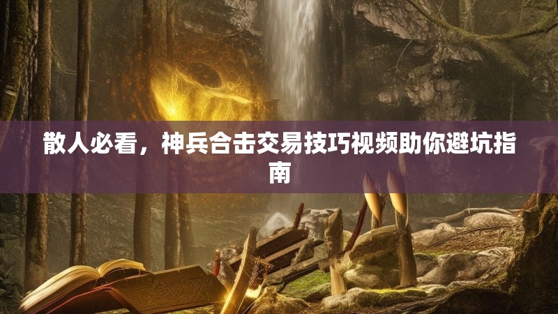 散人必看，神兵合击交易技巧视频助你避坑指南