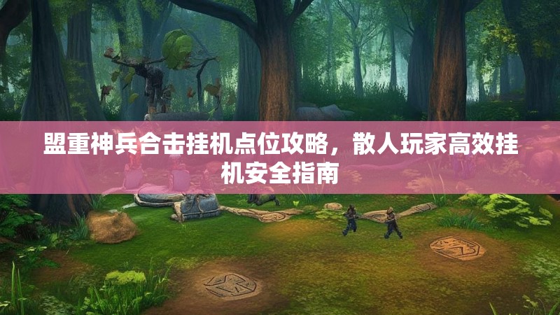 盟重神兵合击挂机点位攻略，散人玩家高效挂机安全指南