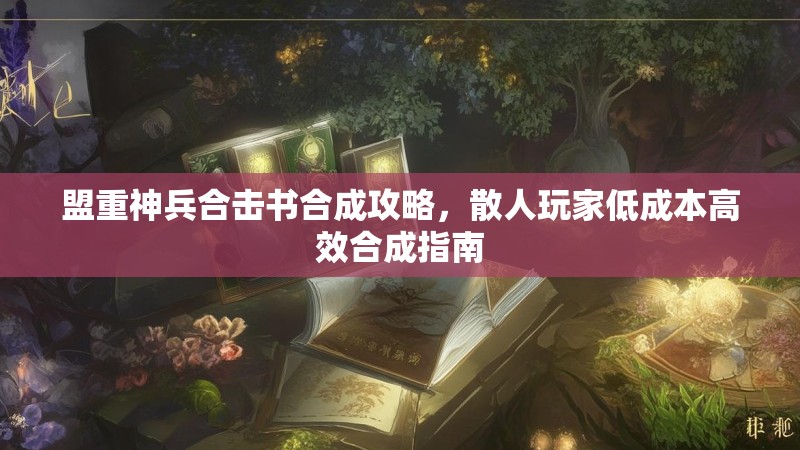 盟重神兵合击书合成攻略，散人玩家低成本高效合成指南