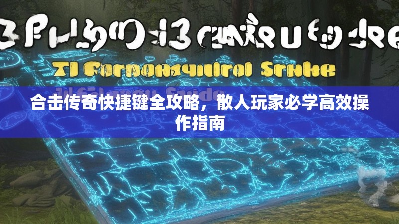 合击传奇快捷键全攻略，散人玩家必学高效操作指南