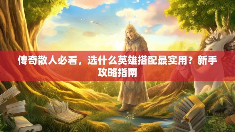传奇散人必看，选什么英雄搭配最实用？新手攻略指南