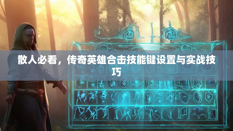 散人必看，传奇英雄合击技能键设置与实战技巧