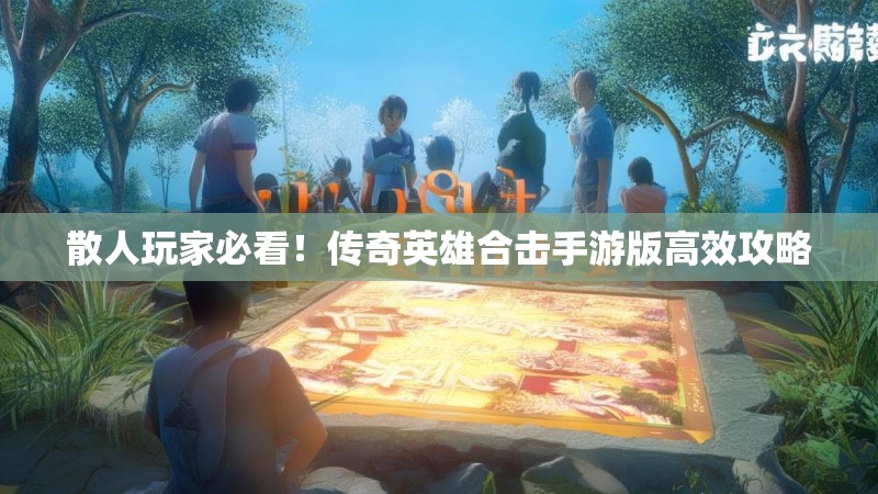 散人玩家必看！传奇英雄合击手游版高效攻略