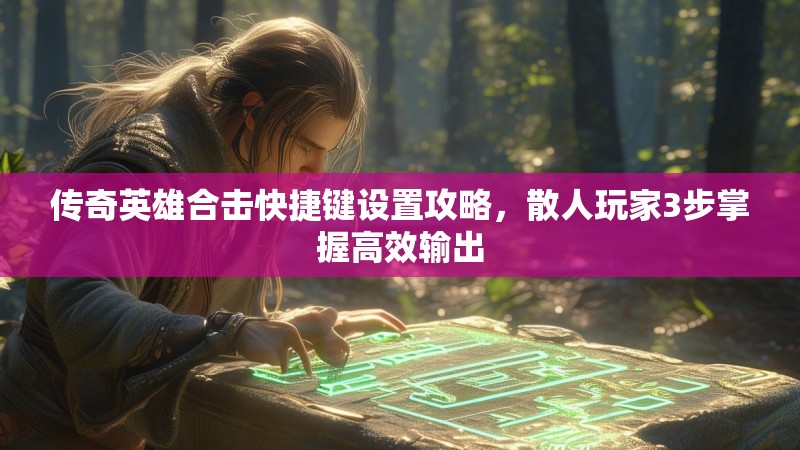传奇英雄合击快捷键设置攻略，散人玩家3步掌握高效输出